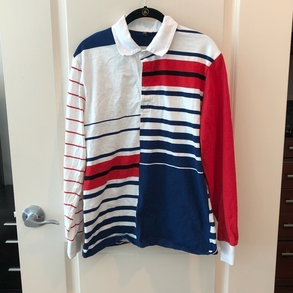 Opening Ceremony Long Sleeve Polo